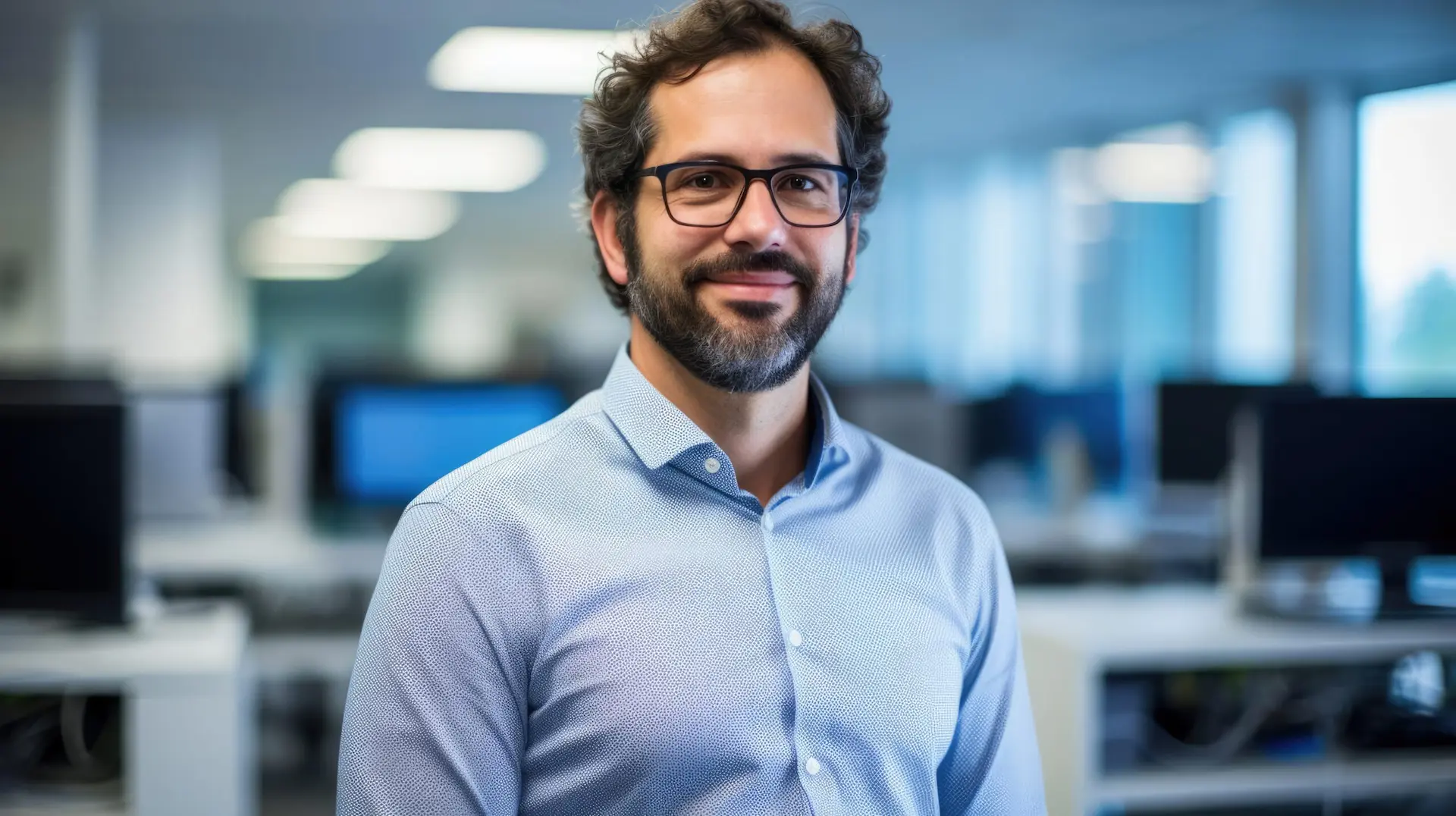 Portrait of IT Worker
